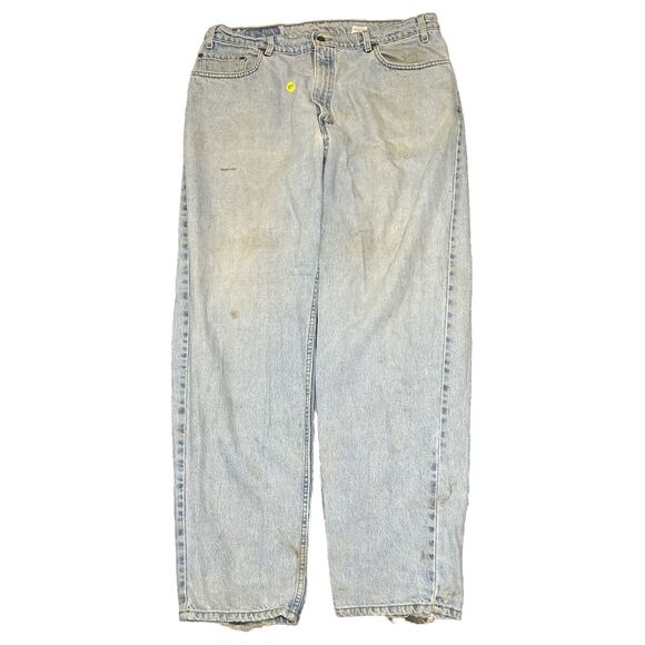 Vtg 1998 USA Levi's 560 Loose Fit Tapered Leg Denim Jeans Size 38x32 - Picture 1 of 12